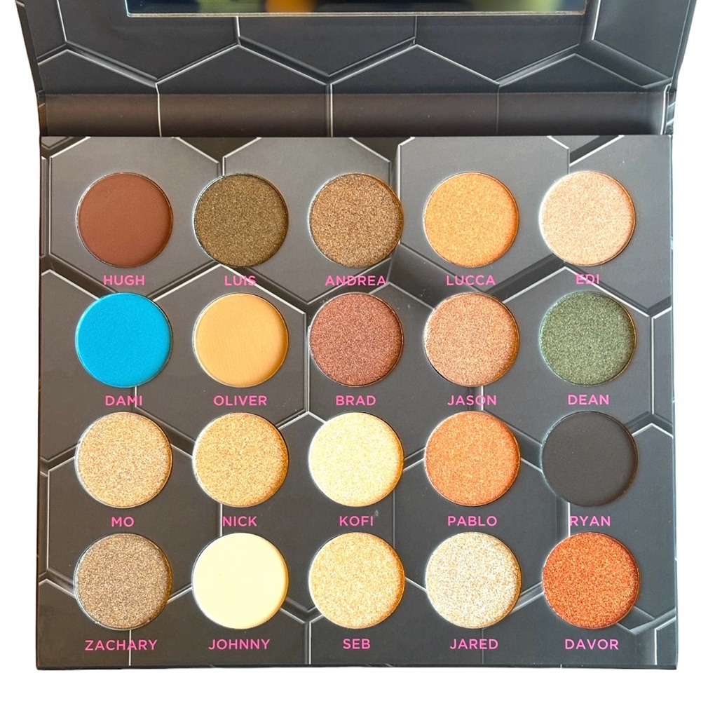 Beebeauty London - Barbarella Eyeshadow Palette - New - Damaged back
